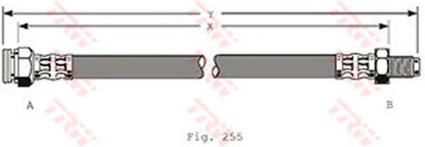 Comprar PHB376 TRW Latiguillos de freno delantero