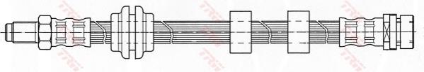 Comprar PHB432 TRW Latiguillos de freno delantero