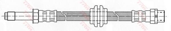 Tubo flexible de frenos delantero TRW PHB426