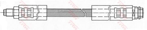 Latiguillos de freno delantero PHB410 TRW