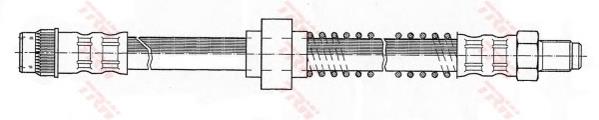 Latiguillo de freno trasero PHB400 TRW