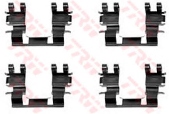 Conjunto De Muelles Almohadilla Discos Delanteros 901087 Frenkit