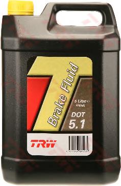 Líquido de freno TRW BRAKE FLUID 5 L DOT 5.1 (PFB505)