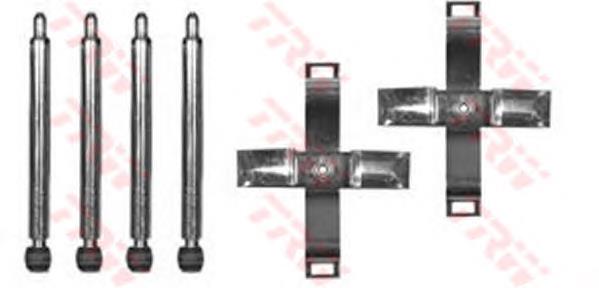 Juego de reparación de frenos traseros TRW PFK387 precio, desde 11,37 EUR