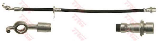 Tubo flexible de frenos delantero TRW PHD695