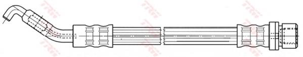 Tubo liquido de freno trasero TRW PHD535