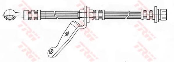 PHD508 TRW tubo flexible de frenos delantero izquierdo