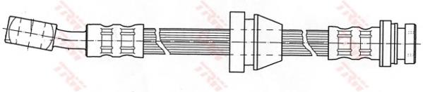 Latiguillos de freno delantero TRW PHD499 precio, desde 19,87 EUR