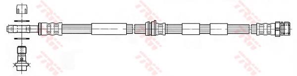 Latiguillos de freno delantero TRW PHD938 precio, desde 20,35 EUR