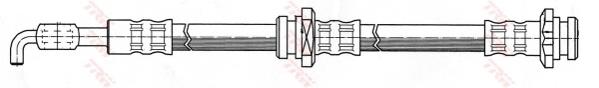 Tubo flexible de frenos delantero TRW PHD425