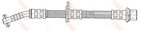 Manguera de freno delantera izquierda TRW PHD407 precio, desde 23,03 EUR
