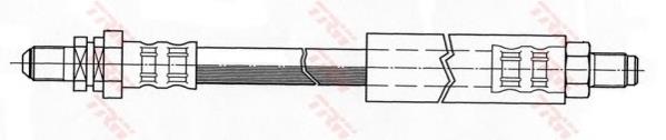 Comprar PHD379 TRW Latiguillo de freno trasero