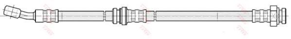 Latiguillo de freno delantero PHD367 TRW