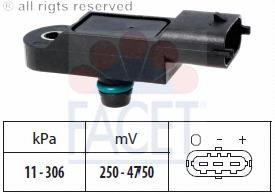 Comprar 103121 Facet Sensor de presión de sobrealimentación