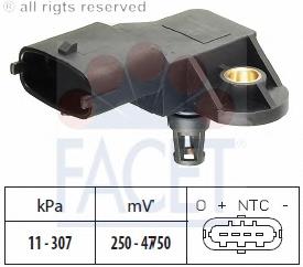 Comprar 261230280 Bosch Sensor de presión del colector de admisión