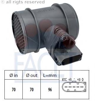 101214 Facet sensor de flujo de aire/medidor de flujo (flujo de aire masibo)