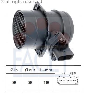 101216 Facet sensor de flujo de aire/medidor de flujo (flujo de aire masibo)