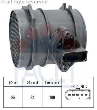 101444 Facet sensor de flujo de aire/medidor de flujo (flujo de aire masibo)