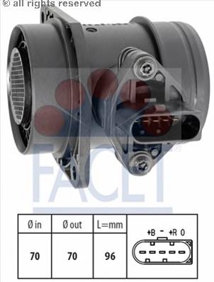 Comprar 130821971 Mercedes Sensor de masa de aire