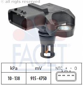 Sensor De Presion Del Colector De Admision Facet 103158