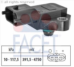 103189 Facet sensor de presion del colector de admision