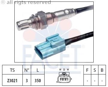 107624 Facet sonda lambda sensor de oxigeno para catalizador