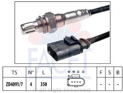 108176 Facet sonda lambda sensor de oxigeno post catalizador