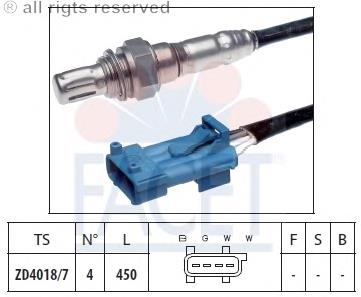 Comprar 108078 Facet Sonda lambda de oxígeno posterior al catalizador