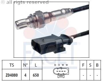 107750 Facet sonda lambda sensor de oxigeno para catalizador