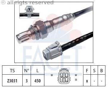 Sonda Lambda 107866 Facet