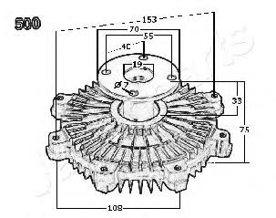 Embrague, ventilador de refrigeración Japan Parts VC500 precio, desde 72,25 EUR