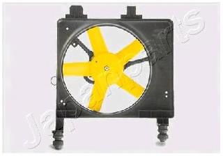 Difusor de radiador, ventilador de refrigeración, condensador del aire acondicionado, completo con motor y rodete VNT051687 Japan Parts