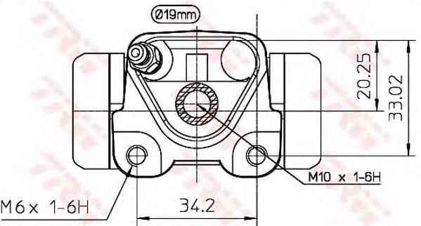 Comprar CS233 Japan Parts Cilindro de freno de rueda trasera