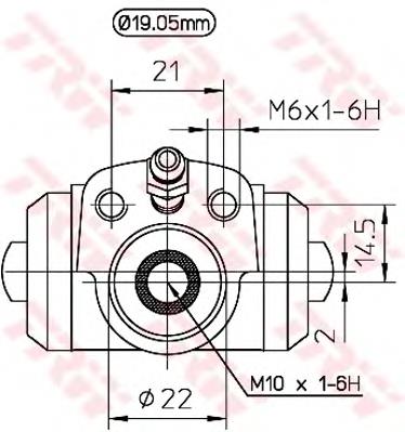 Cilindro de freno de rueda trasera Villar 6235776 precio, desde 9,61 EUR