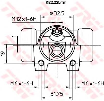 Comprar BWH373 TRW Cilindro de freno de rueda trasera