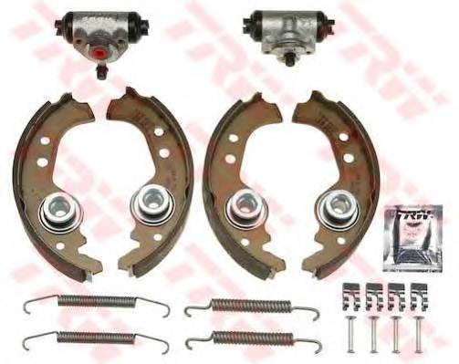 Comprar BK1726 TRW Zapatas de freno