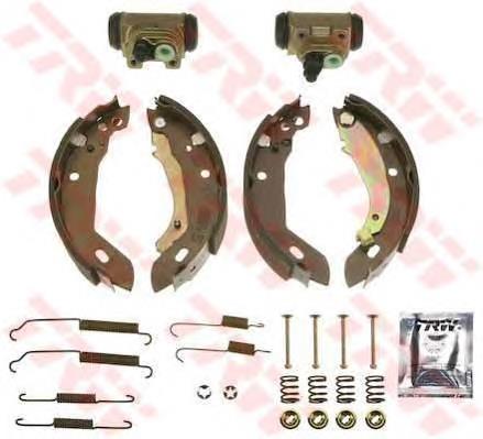 Kit de zapatas de frenos de tambor, con cilindros, completo TRW GSK1044 precio, desde 97,51 EUR