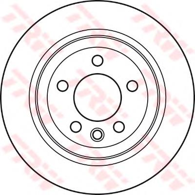 Comprar DF4718S TRW Disco de freno trasero
