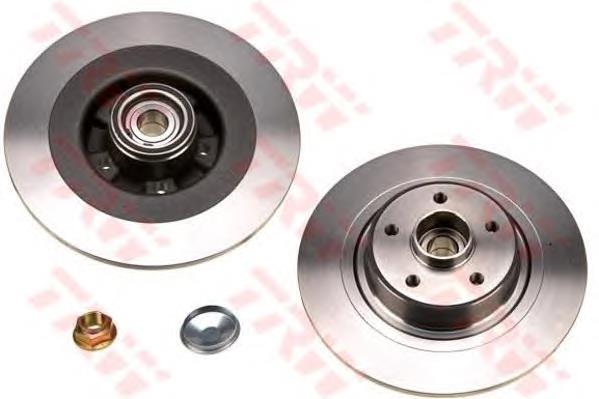 Disco de freno trasero TRW DF4413BS precio, desde 89,36 EUR