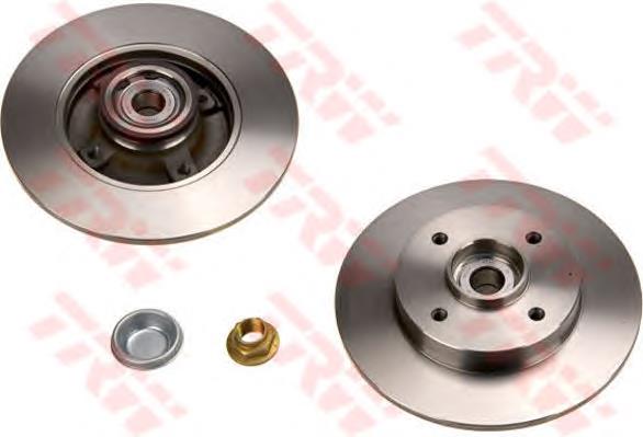 Disco de freno trasero TRW DF4452BS precio, desde 73,58 EUR