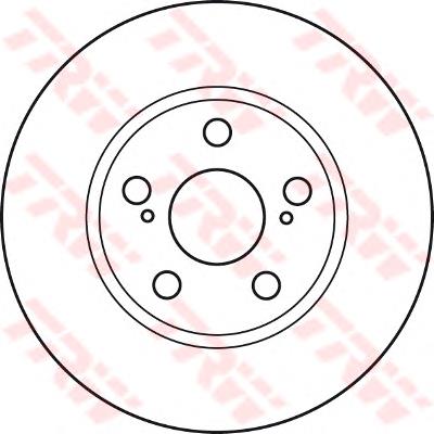 Frenos delanteros TRW DF4906 precio, desde 30,75 EUR