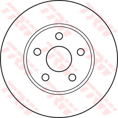 Comprar DF4877 TRW Freno de disco delantero