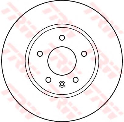 Comprar DF4928S TRW Freno de disco delantero
