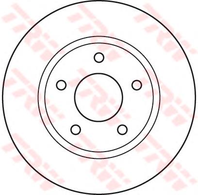 Comprar DF4933 TRW Freno de disco delantero