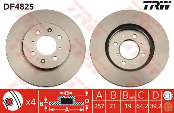 DF4825 TRW Discos