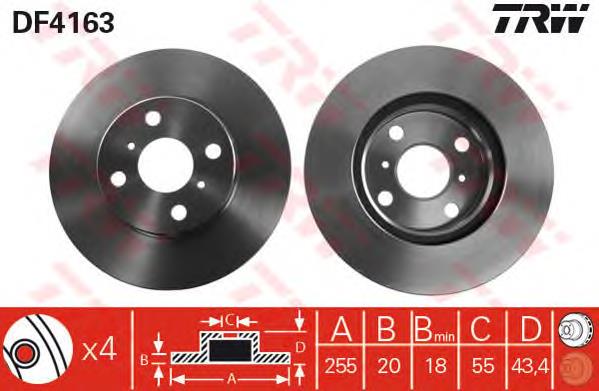 DI221C Japan Parts Discos