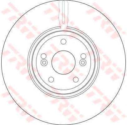 Freno de disco delantero Renault Espace 4 JK0