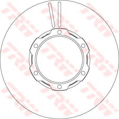 DF4144 TRW freno de disco delantero