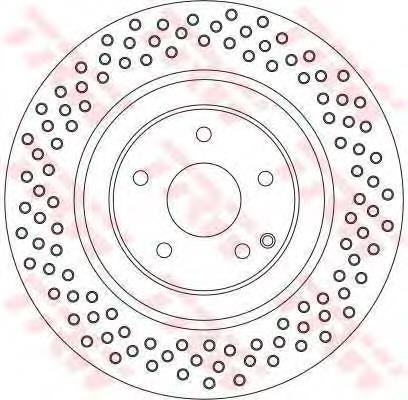 Frenos delanteros TRW DF4341S precio, desde 69,98 EUR