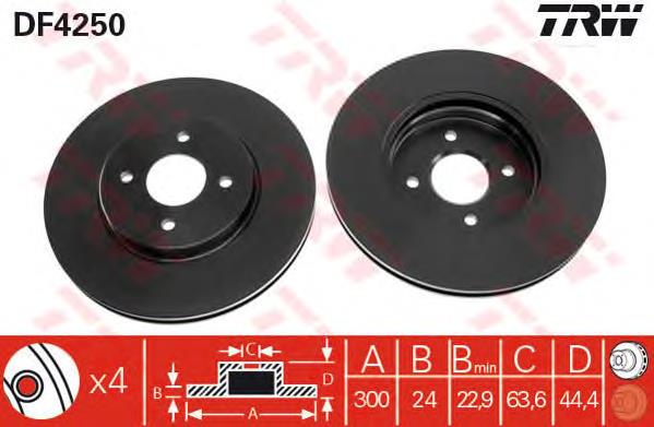 DF4250 TRW Discos